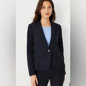 The One-Button Blazer In Seasonless Stretch